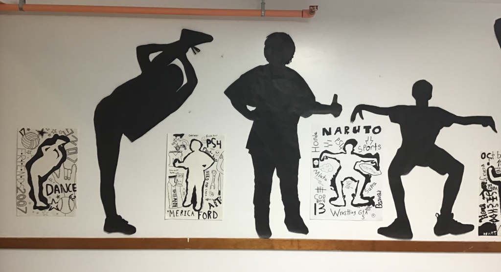 8th grade Expressive Silhouettes