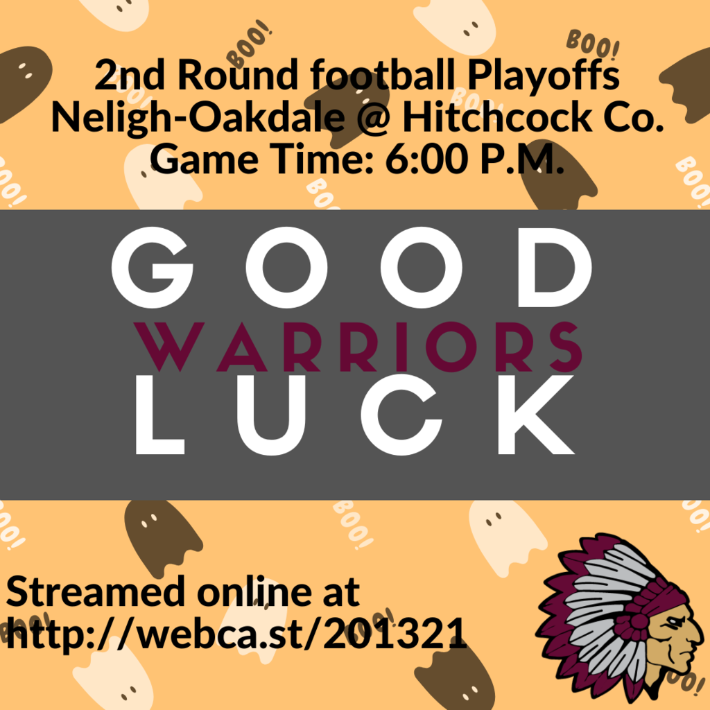 Good Luck at the 2nd round of football playoffs!