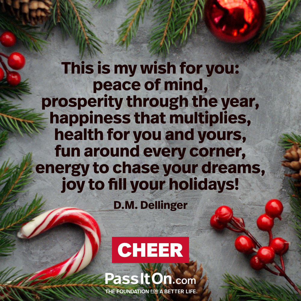 This is my wish for you...